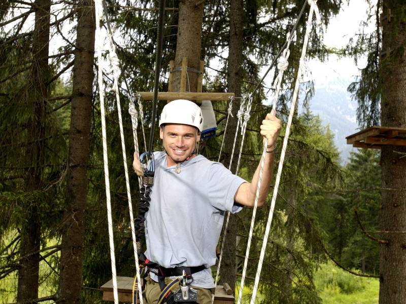 percorso alta fune Hotel Dolomiten Dobbiaco