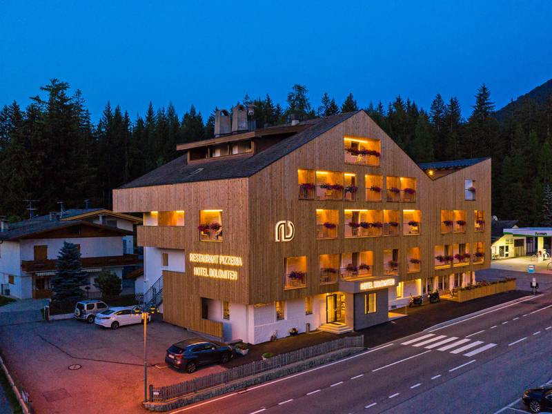 Winter Hotel Beleuchtung