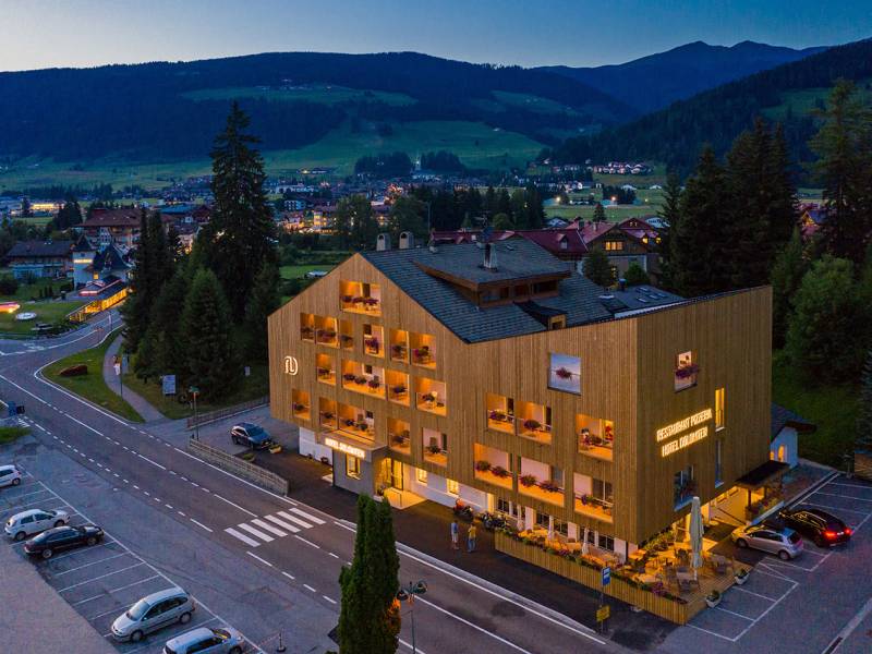 Winter Hotel Beleuchtung